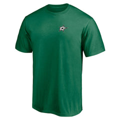 NHL Green Dallas Stars Number One Dad Logo T-Shirt