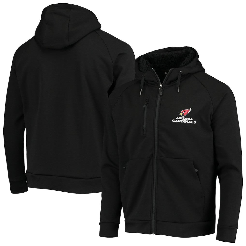 Dunbrooke Shag Tri-Blend Full-Zip Raglan Hoodie - Arizona Cardinals