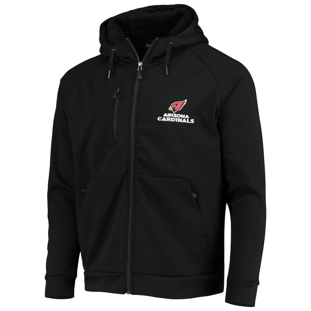 Dunbrooke Shag Tri-Blend Full-Zip Raglan Hoodie - Arizona Cardinals