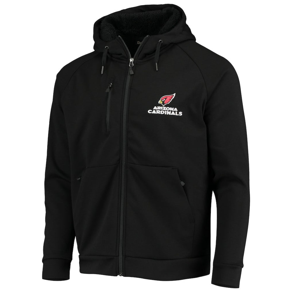 Dunbrooke Shag Tri-Blend Full-Zip Raglan Hoodie - Arizona Cardinals