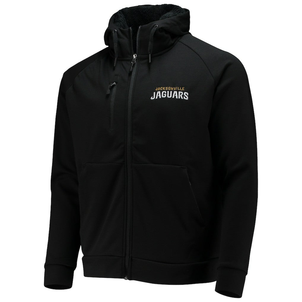 Dunbrooke Shag Tri-Blend Full-Zip Raglan Hoodie - Jacksonville Jaguars