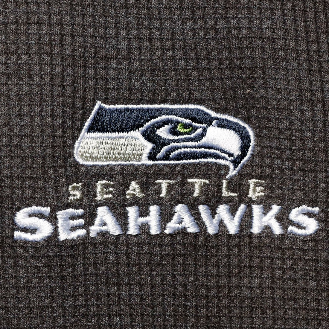 Dunbrooke Logo Maverick Thermal Henley Long Sleeve T-Shirt - Seattle Seahawks