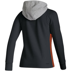 NHL Black Philadelphia Flyers adidas Women's Skate Lace AEROREADY Pullover Hoodie