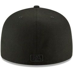MLB St. Louis Cardinals New Era Black on Black 59FIFTY Fitted Hat