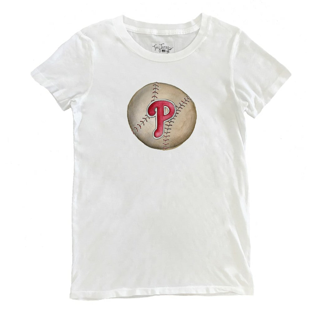 MLB Philadelphia Phillies Tiny Turnip Women's Stitched Baseball T-Shirt
