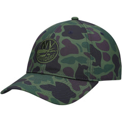 NHL Camo New York Islanders adidas Locker Room Slouch Adjustable Hat