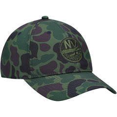 NHL Camo New York Islanders adidas Locker Room Slouch Adjustable Hat