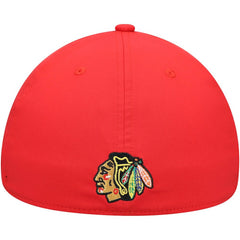 NHL Red Chicago Blackhawks adidas 2021 Locker Room AEROREADY Flex Hat