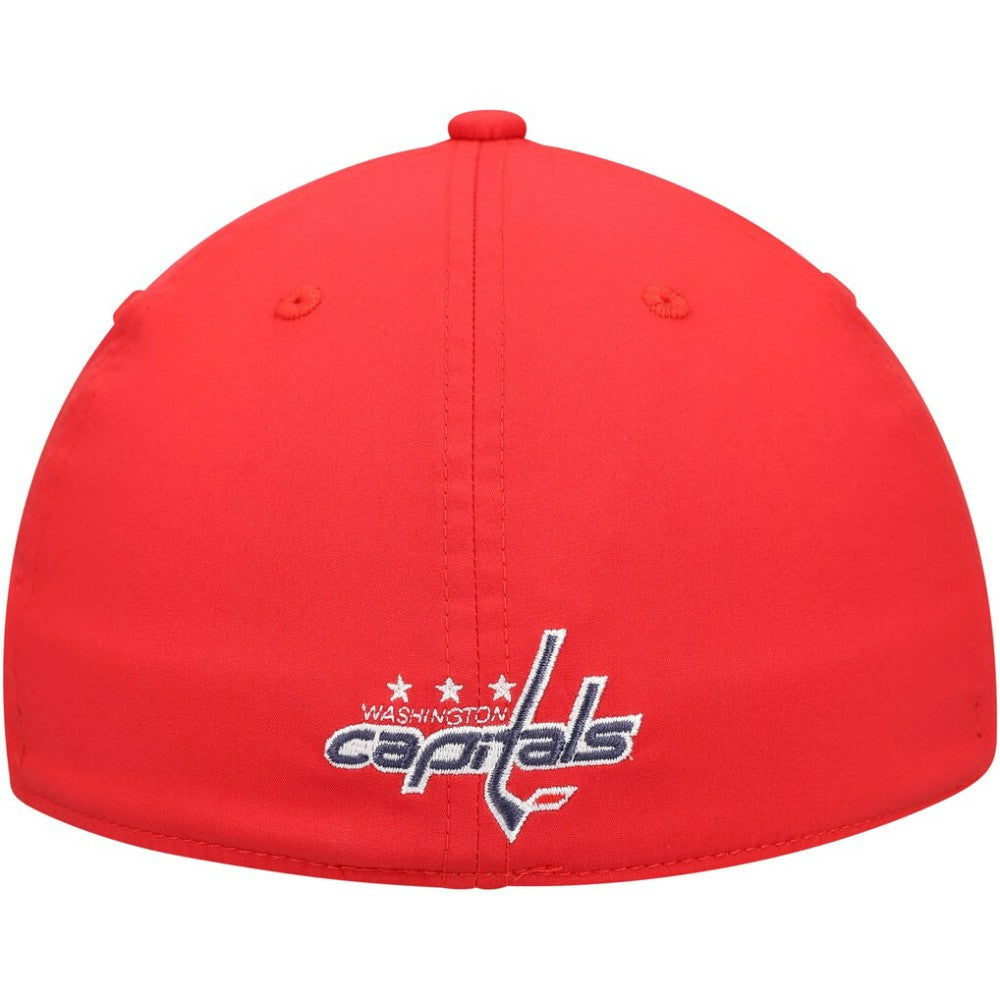 NHL Red Washington Capitals adidas 2021 Locker Room AEROREADY Flex Hat