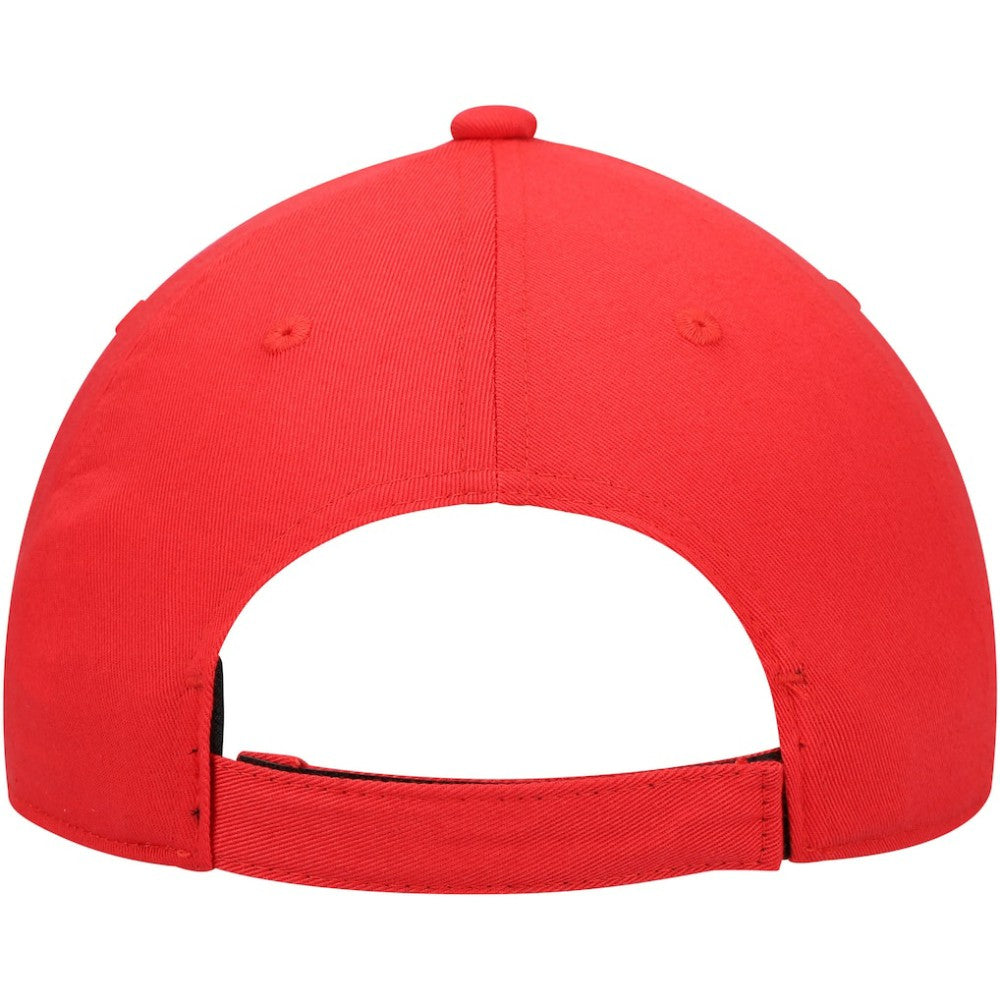NHL Red Chicago Blackhawks adidas Locker Room Three Stripe Adjustable Hat