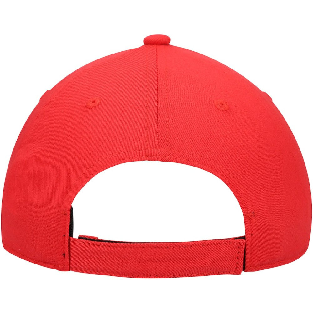 NHL Red Washington Capitals adidas Locker Room Three Stripe Adjustable Hat