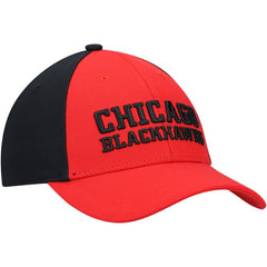 NHL Red Chicago Blackhawks adidas Locker Room Adjustable Hat