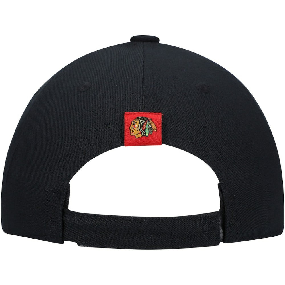NHL Red Chicago Blackhawks adidas Locker Room Adjustable Hat