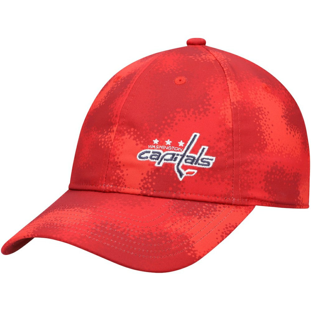 NHL Red Washington Capitals adidas Women's Camo Slouch Adjustable Hat