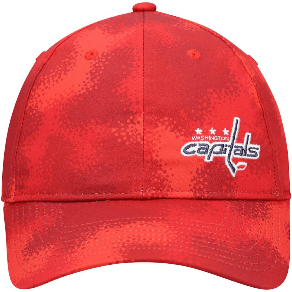 NHL Red Washington Capitals adidas Women's Camo Slouch Adjustable Hat