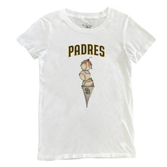 MLB San Diego Padres Tiny Turnip Women's Triple Scoop T-Shirt