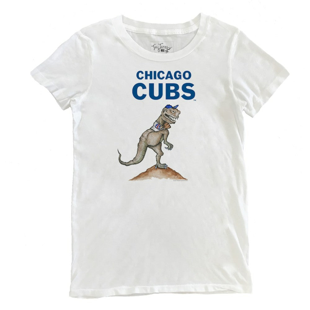 MLB Chicago Cubs Tiny Turnip Women's TT Rex T-Shirt