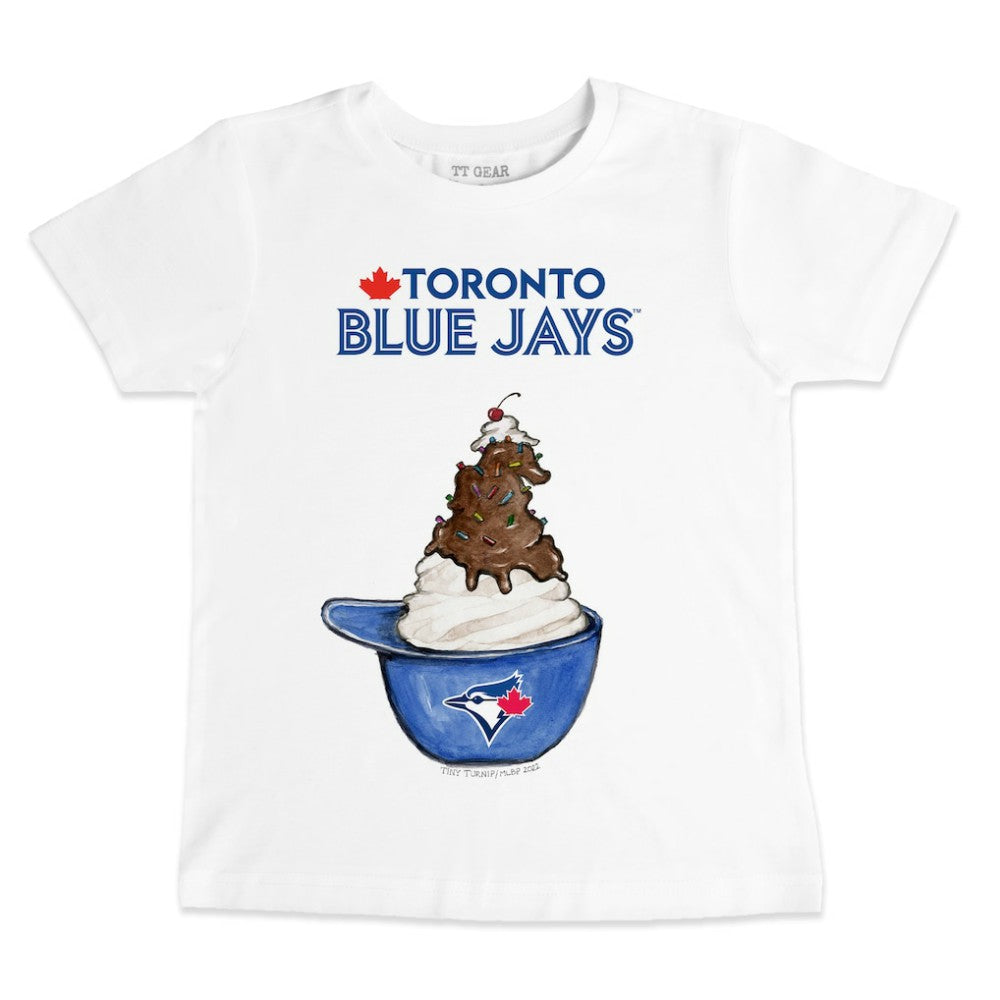 MLB Toronto Blue Jays Tiny Turnip Youth Sundae Helmet T-Shirt