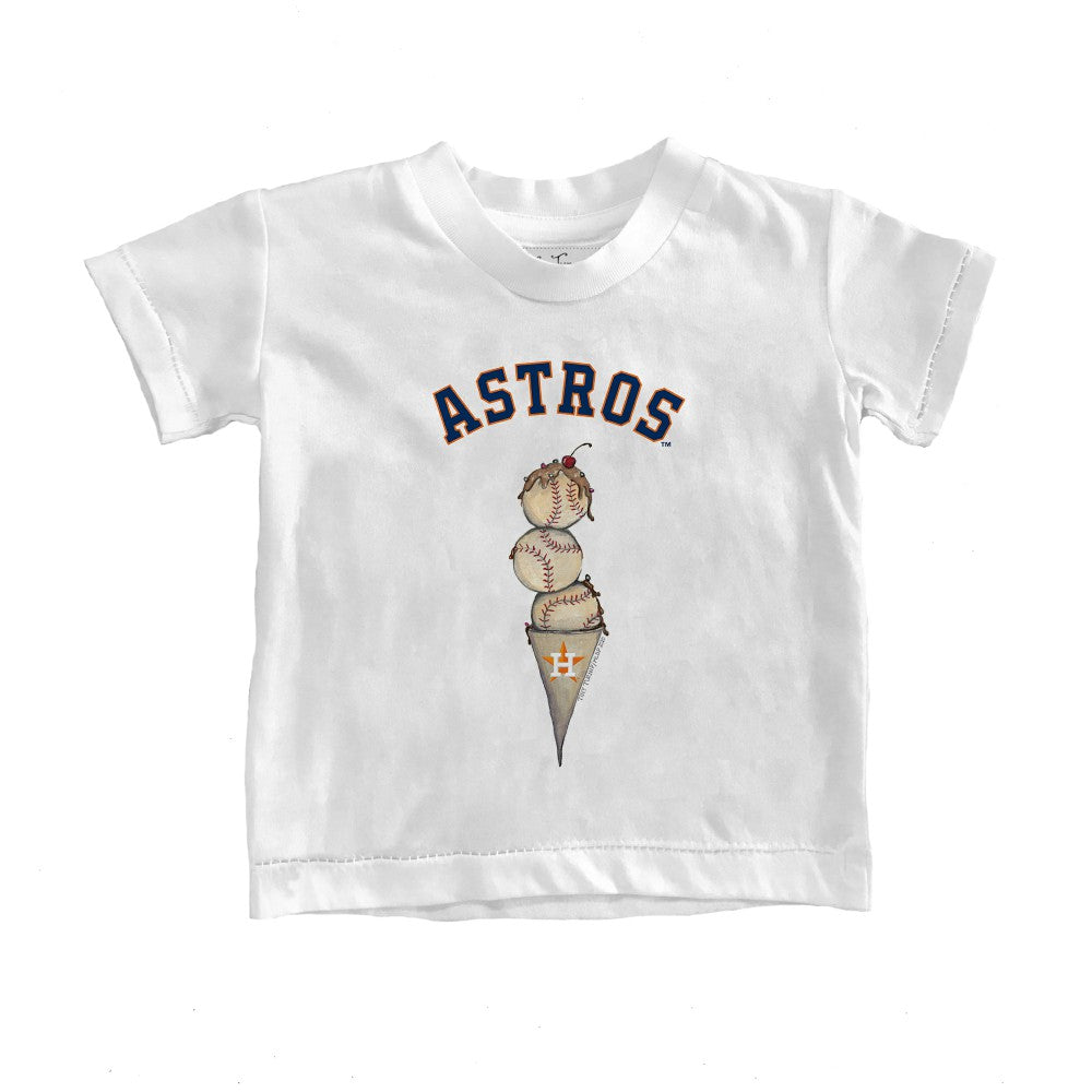 MLB Houston Astros Tiny Turnip Youth Triple Scoop T-Shirt