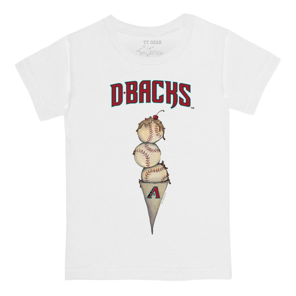 MLB Arizona Diamondbacks Tiny Turnip Youth Triple Scoop T-Shirt