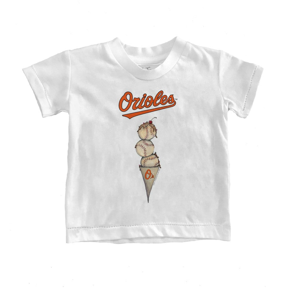 MLB Baltimore Orioles Tiny Turnip Youth Triple Scoop T-Shirt