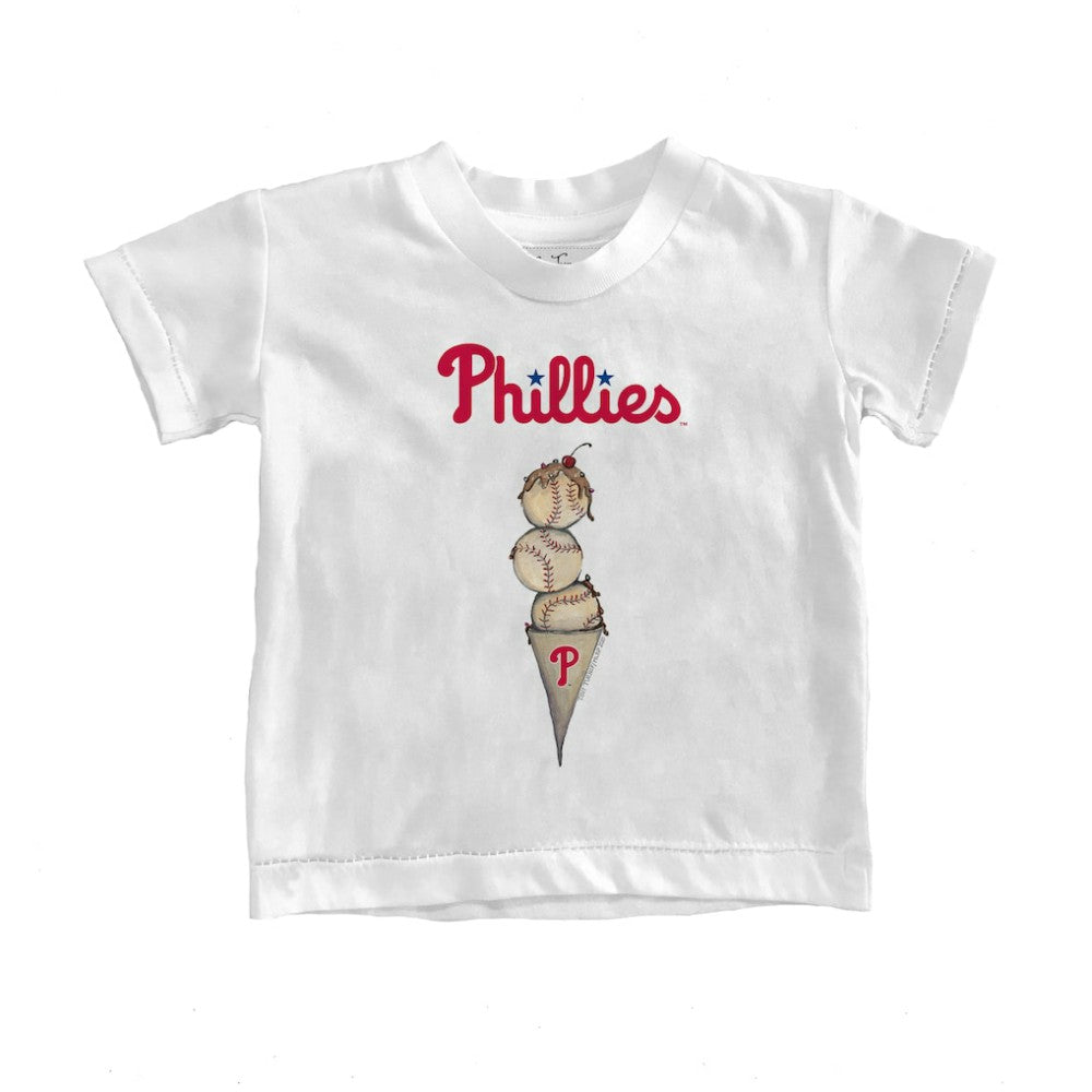 MLB Philadelphia Phillies Tiny Turnip Youth Triple Scoop T-Shirt