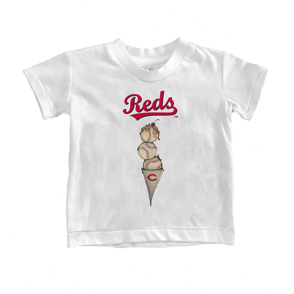 MLB Cincinnati Reds Tiny Turnip Youth Triple Scoop T-Shirt