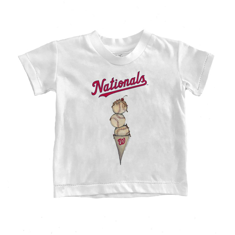 MLB Washington Nationals Tiny Turnip Youth Triple Scoop T-Shirt