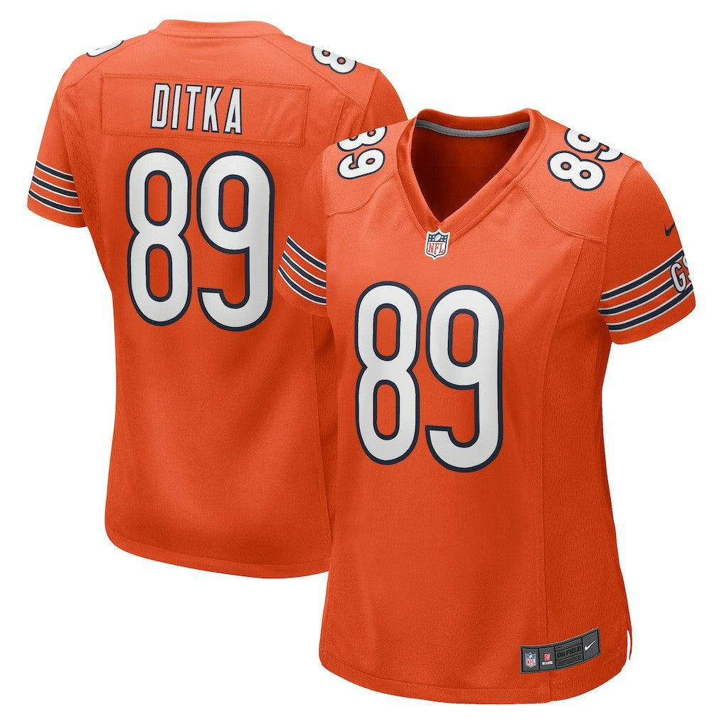 Mike Ditka  Women's Retired Player Jersey - Chicago Bears