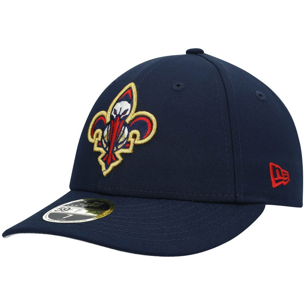 NBA New Orleans Pelicans Team Logo Low Profile 59FIFTY Fitted Hat