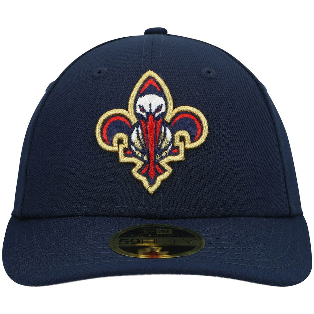 NBA New Orleans Pelicans Team Logo Low Profile 59FIFTY Fitted Hat