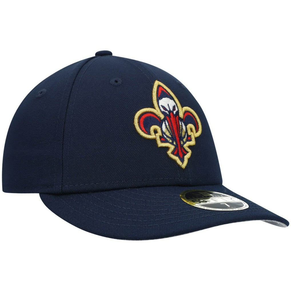 NBA New Orleans Pelicans Team Logo Low Profile 59FIFTY Fitted Hat