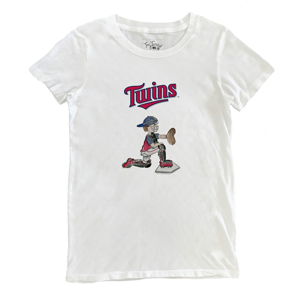 MLB Minnesota Twins Tiny Turnip Women's Caleb the Catcher T-Shirt