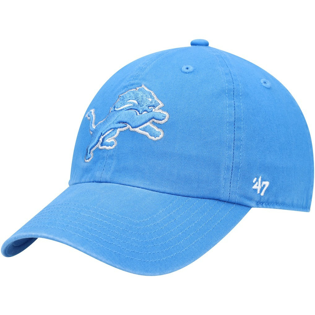 '47 Youth Logo Clean Up Adjustable Hat - Detroit Lions