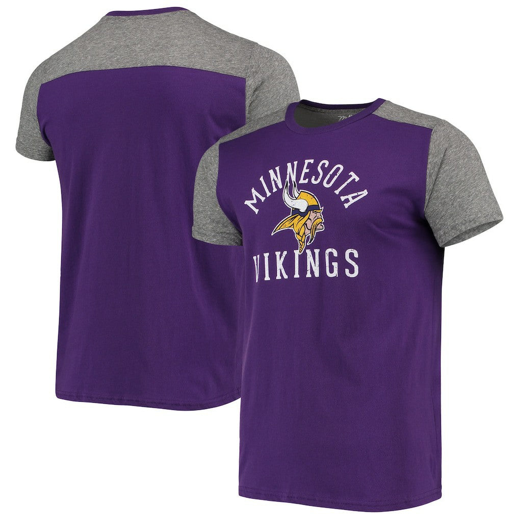 Majestic Threads Field Goal Slub T-Shirt - Minnesota Vikings