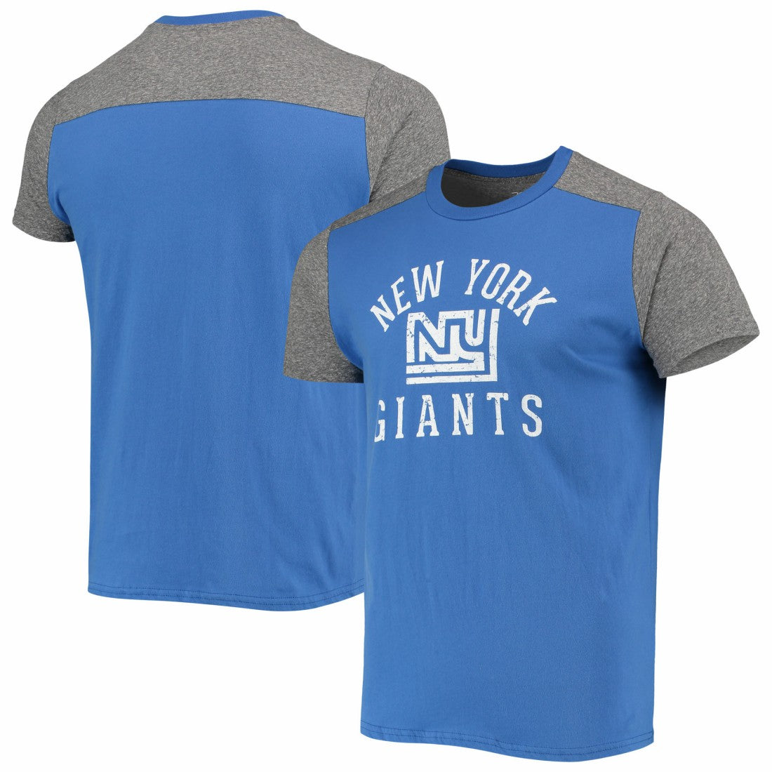 Majestic Threads Gridiron Classics Field Goal Slub T-Shirt - New York Giants
