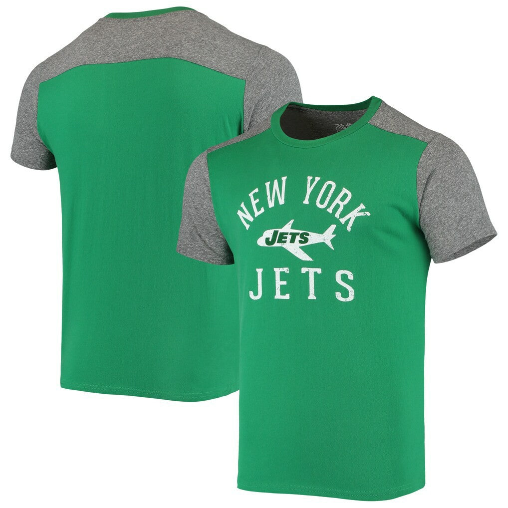 Majestic Threads Gridiron Classics Field Goal Slub T-Shirt - New York Jets