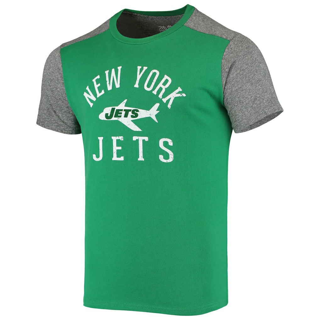 Majestic Threads Gridiron Classics Field Goal Slub T-Shirt - New York Jets