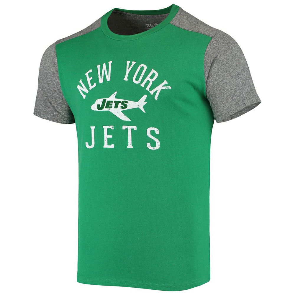 Majestic Threads Gridiron Classics Field Goal Slub T-Shirt - New York Jets
