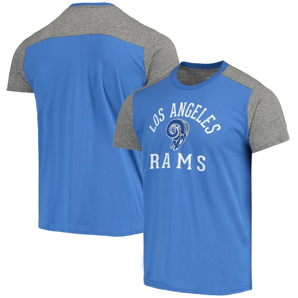 Majestic Threads Gridiron Classics Field Goal Slub T-Shirt - Los Angeles Rams
