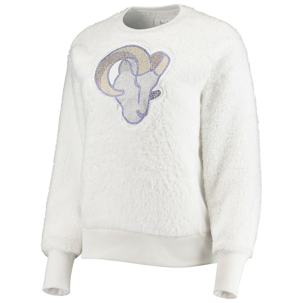 Touch Women's Milestone Tracker Pullover Sweatshirt - Los Angeles Rams
