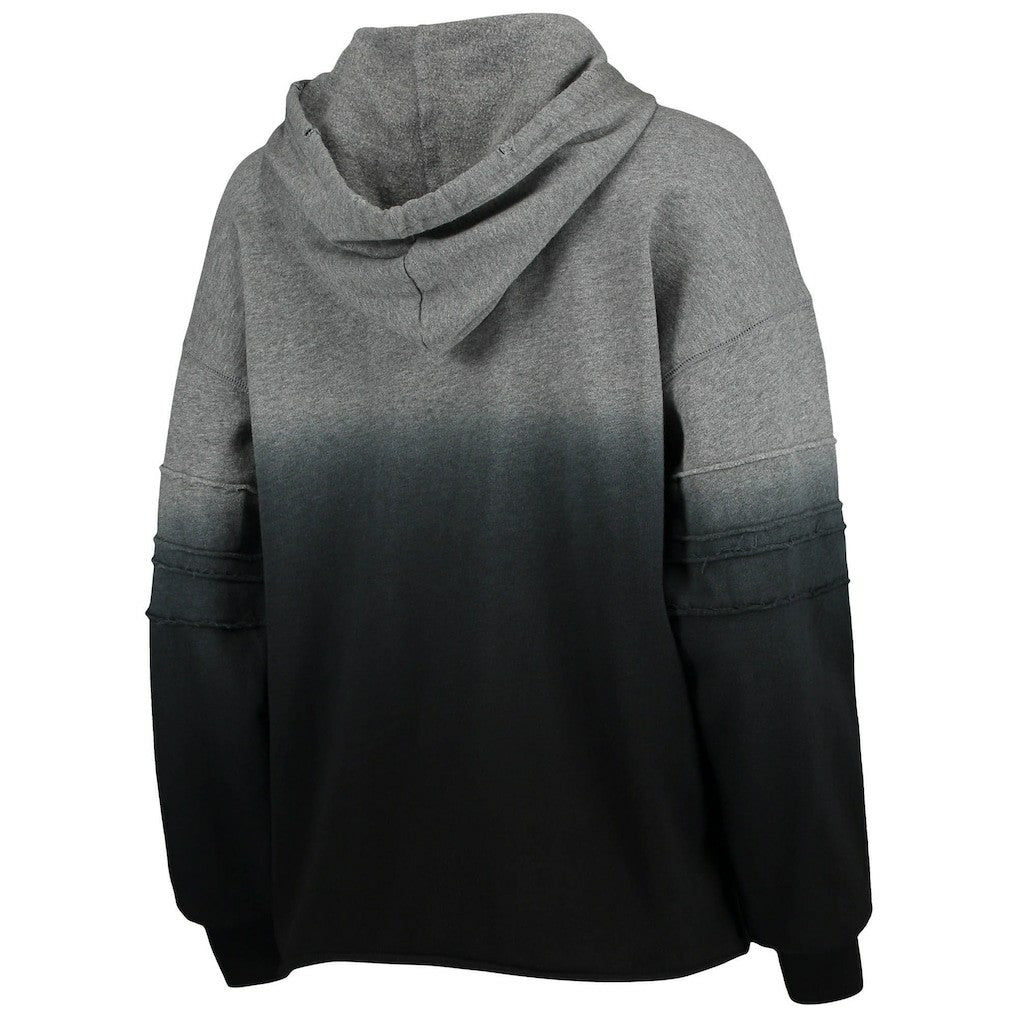 Touch Women's Superstar Dip-Dye Pullover Hoodie - Las Vegas Raiders
