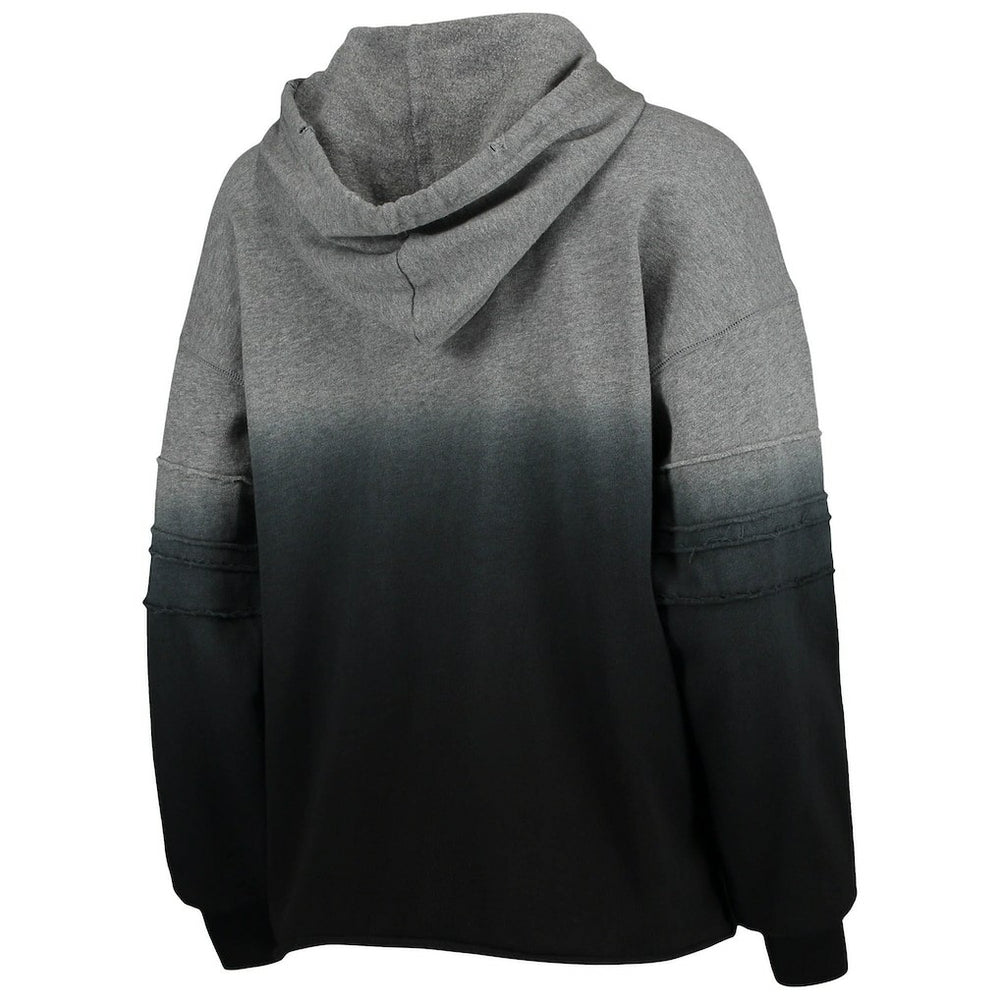 Touch Women's Superstar Dip-Dye Pullover Hoodie - Las Vegas Raiders