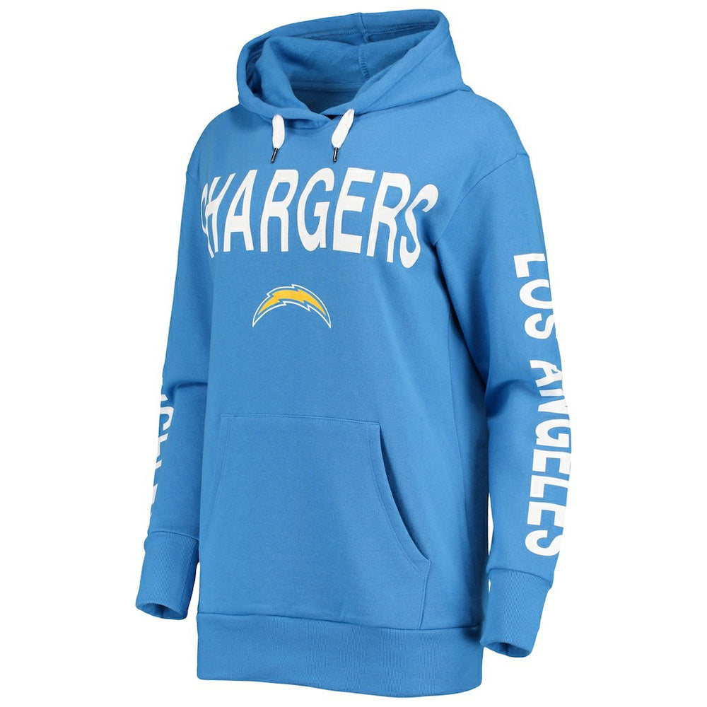 G-III 4Her by Carl Banks Women's Extra Point Pullover Hoodie - Los Angeles Chargers