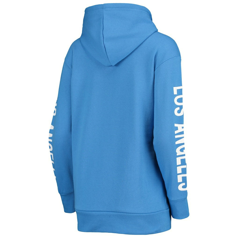 G-III 4Her by Carl Banks Women's Extra Point Pullover Hoodie - Los Angeles Chargers