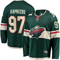 NHL Green Kirill Kaprizov Minnesota Wild Fanatics Home Breakaway Replica Jersey