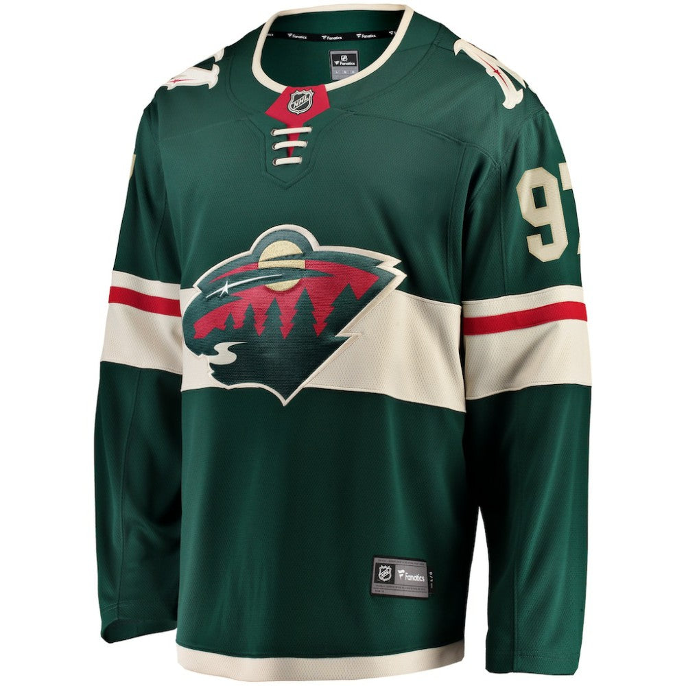 NHL Green Kirill Kaprizov Minnesota Wild Fanatics Home Breakaway Replica Jersey