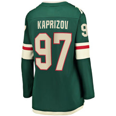 NHL Green Kirill Kaprizov Minnesota Wild Fanatics Women's Home Breakaway Replica Jersey