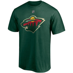 NHL Green Kirill Kaprizov Minnesota Wild Fanatics Authentic Stack Name & Number T-Shirt