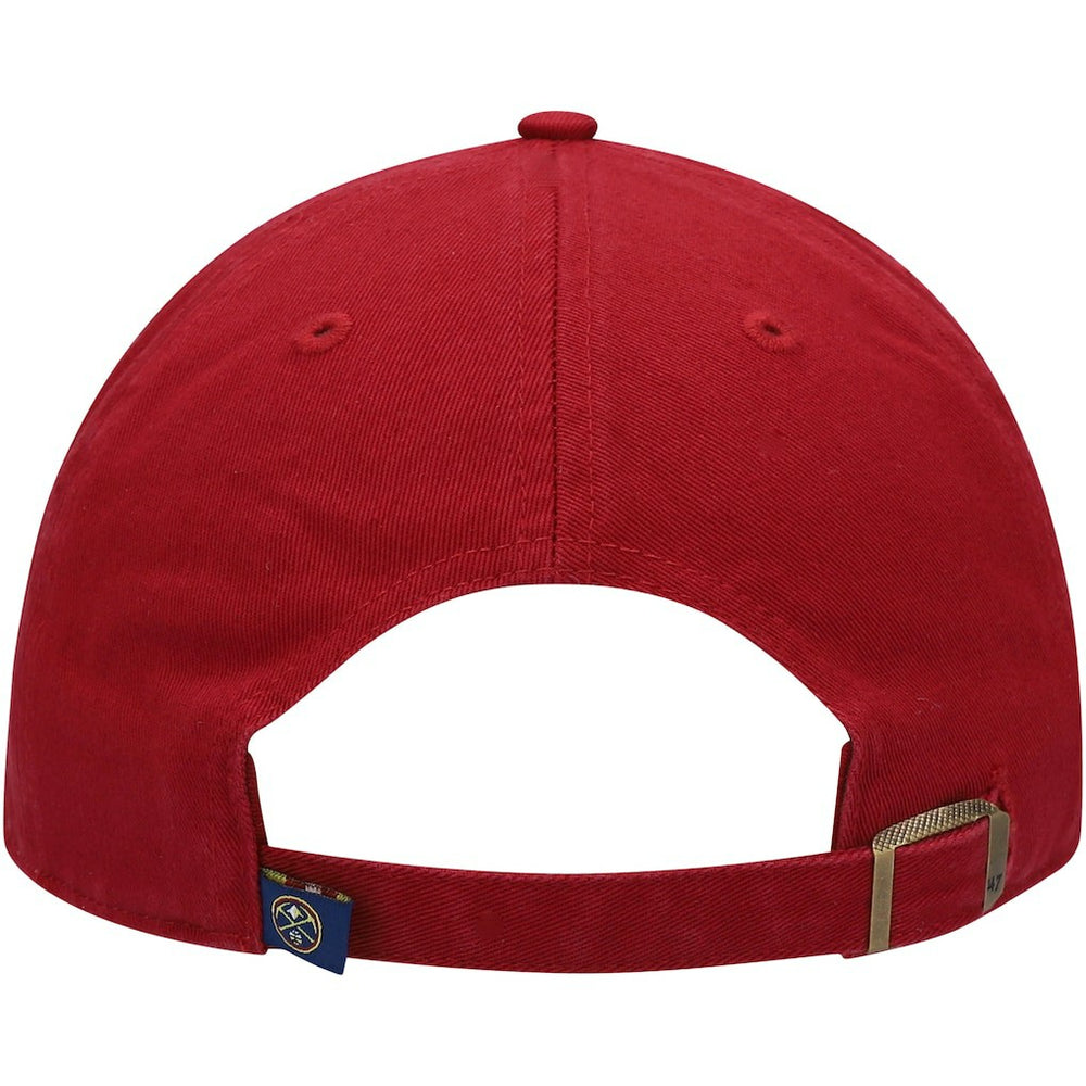 NBA Denver Nuggets '47 Core Logo Clean Up Adjustable Hat sale